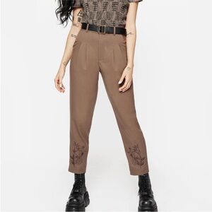 Disturbia | Hazel Embroidered Trousers